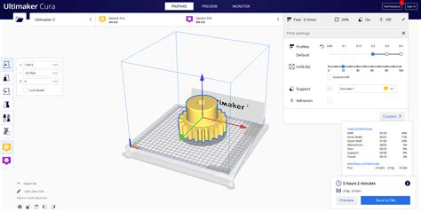 UltiMaker Cura installation.